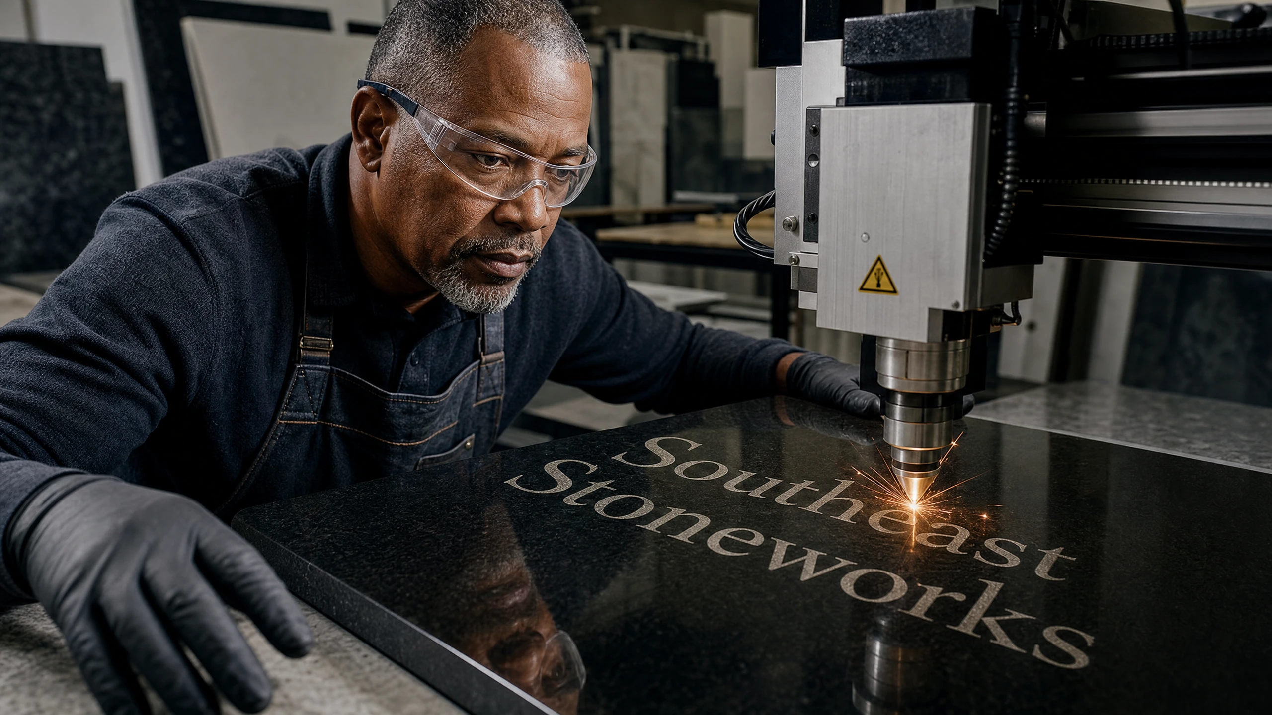 Engraving House stonework and memorial engraving facility