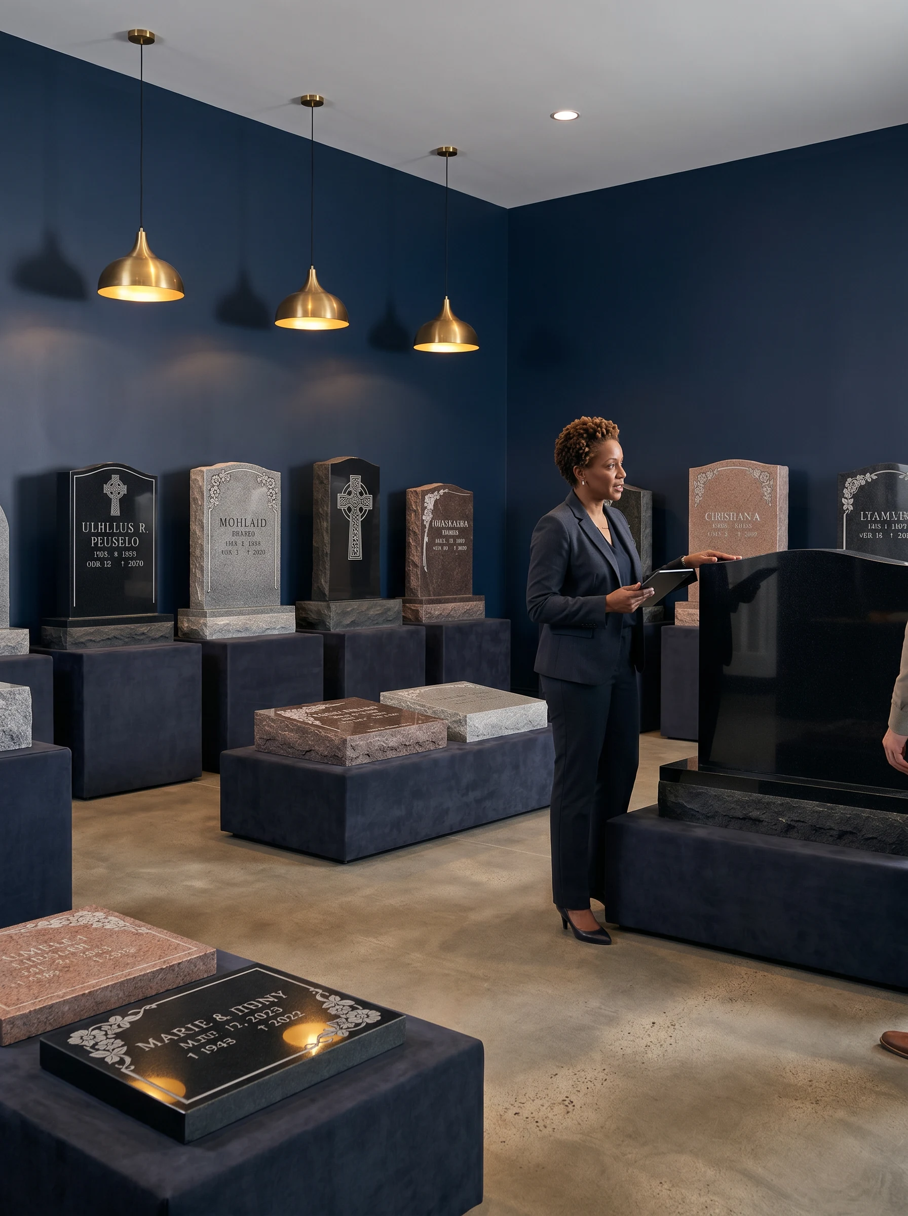 Custom monument gallery