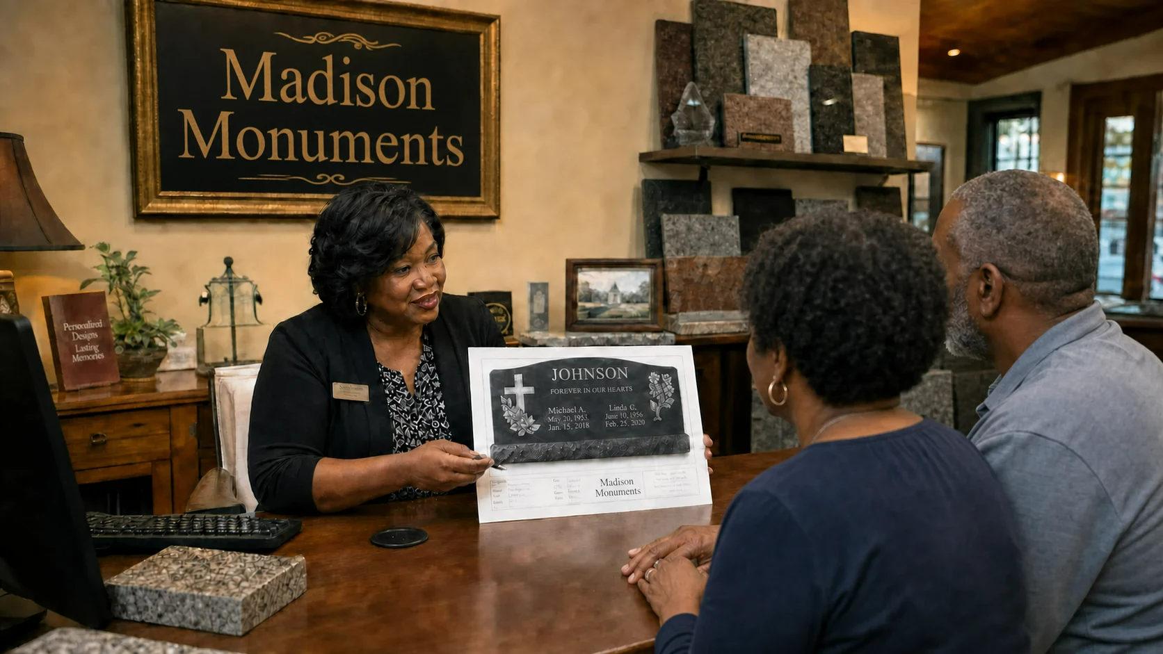Madison Monuments showroom exterior
