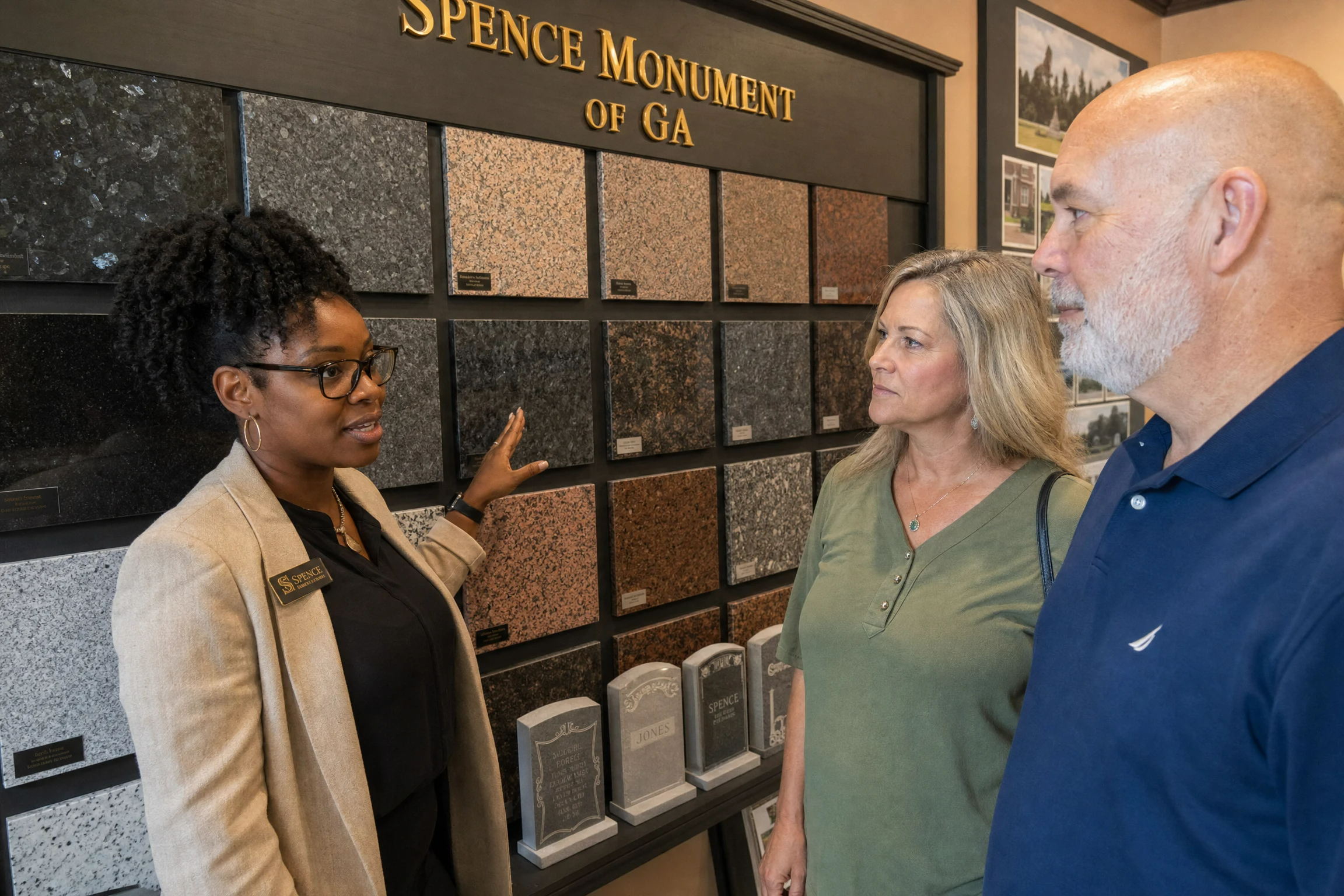 Spence Monument GA showroom exterior