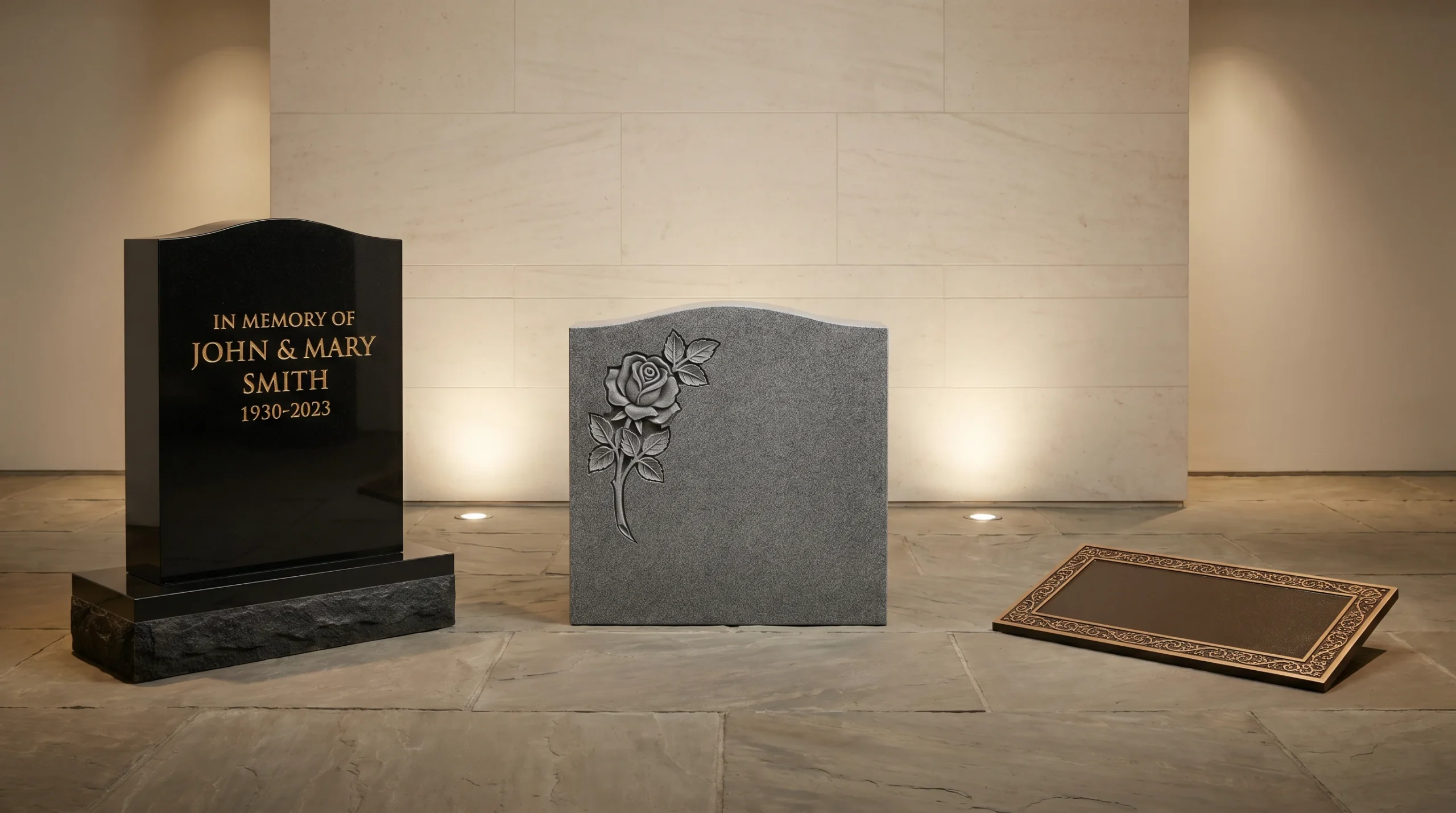 Finished monument installation